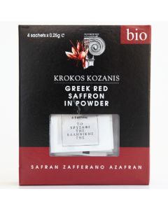 Krokos Kozanis - Greek Red Saffron in Powder (ORG)